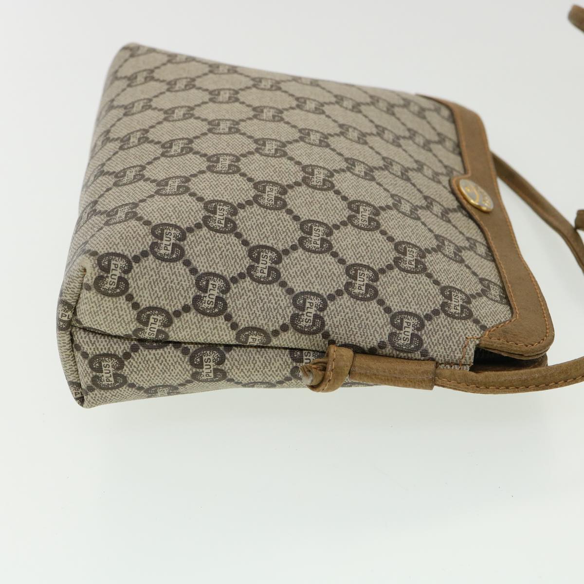 GUCCI GG Plus Canvas Tote Bag Beige am3302