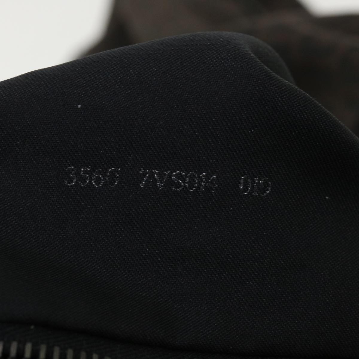 FENDI Zucchino Canvas Boston Bag Black am3471