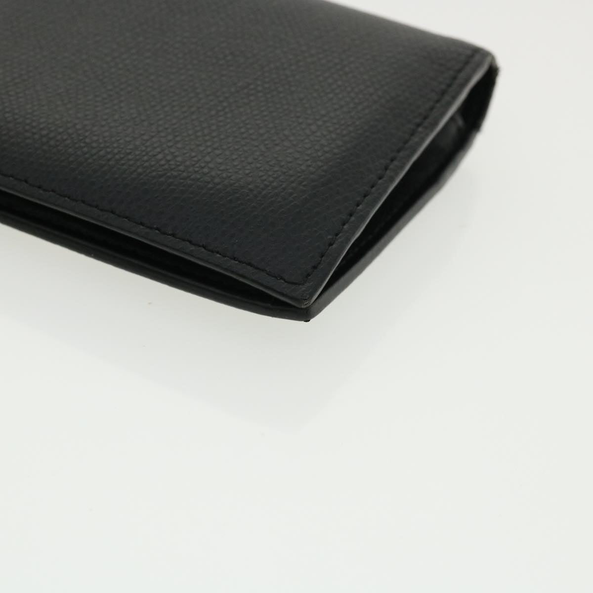 FENDI Wallet Leather Black am3478
