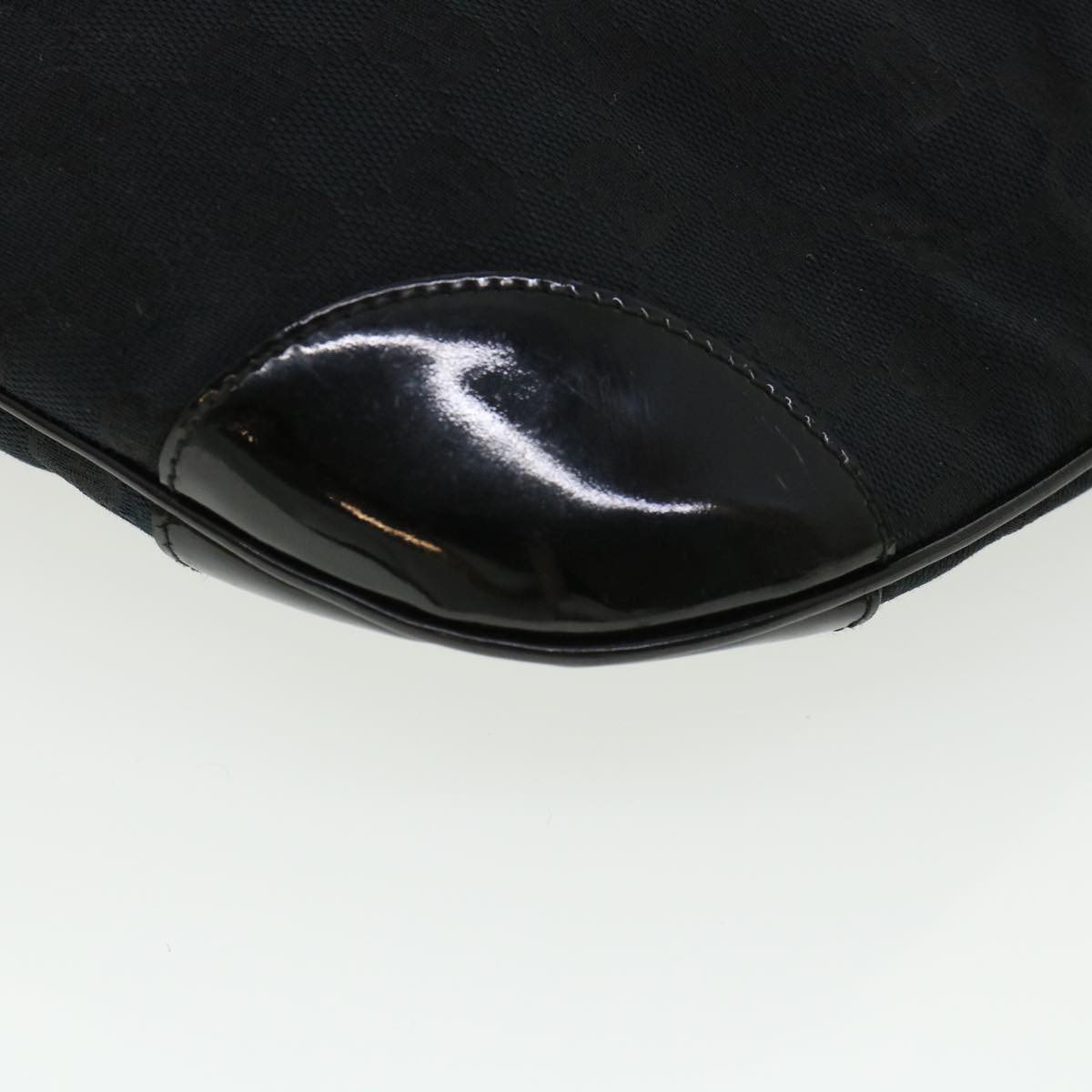 GUCCI GG Canvas Shoulder Bag Canvas Black am3702