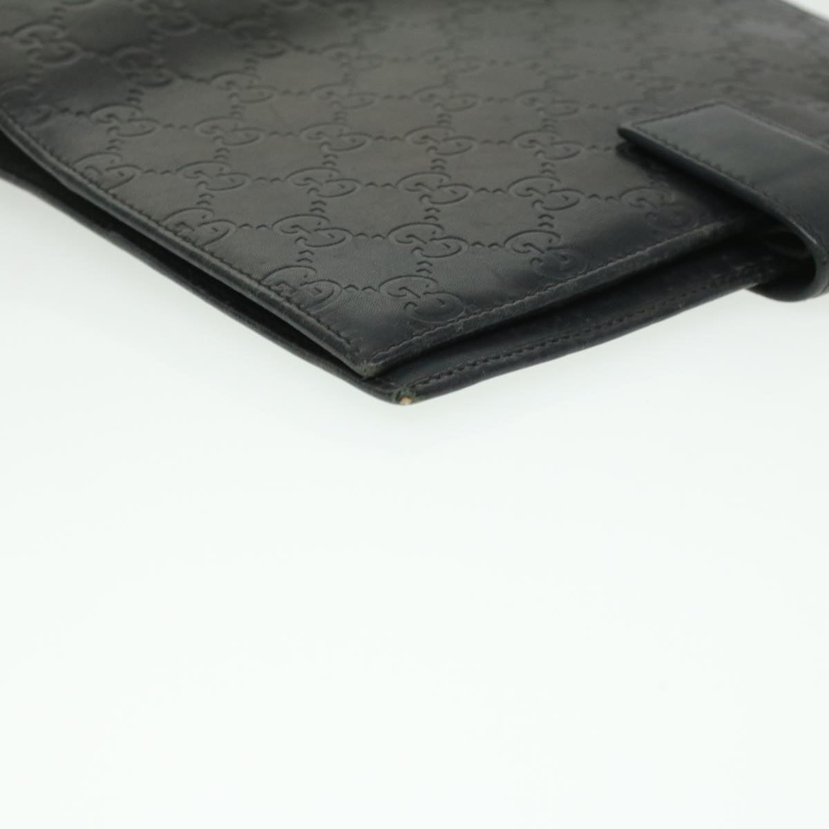 GUCCI Guccissima Agenda GM Day Planner Cover Black 115240 am3801