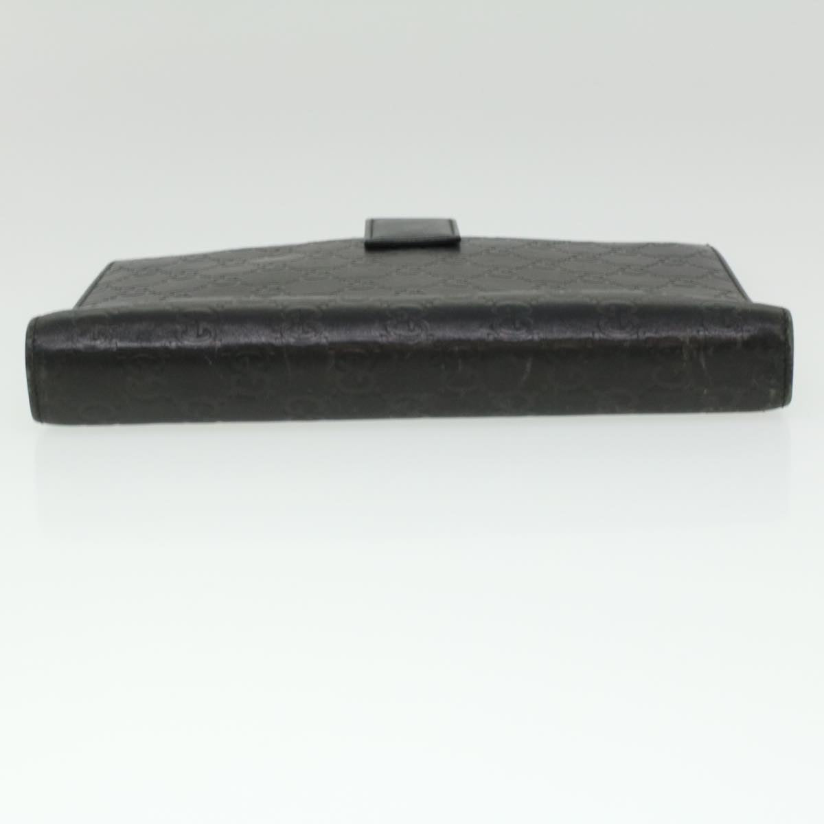 GUCCI Guccissima Agenda GM Day Planner Cover Black 115240 am3801