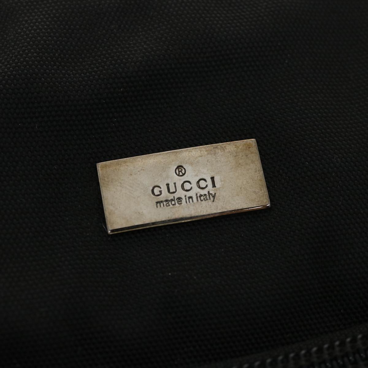 GUCCI Shoulder Bag Nylon Black 0013386 am4146