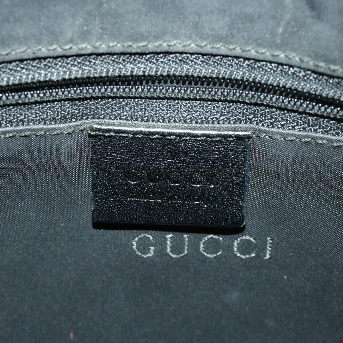GUCCI Shoulder Bag Nylon Black 0013386 am4146