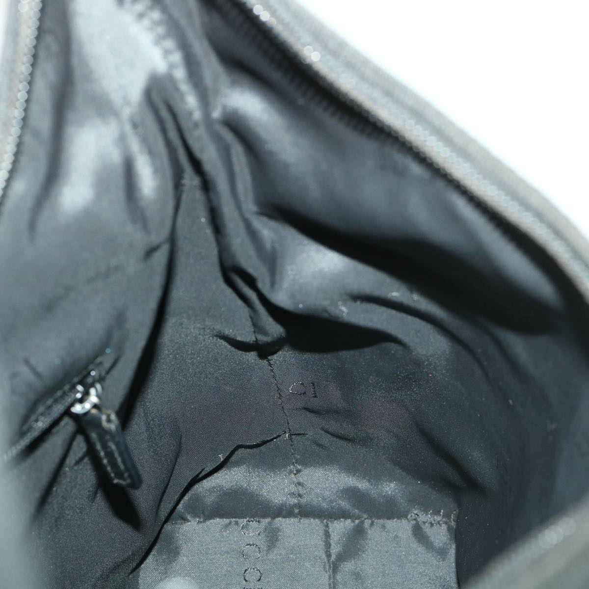 GUCCI Shoulder Bag Nylon Black 0013386 am4146