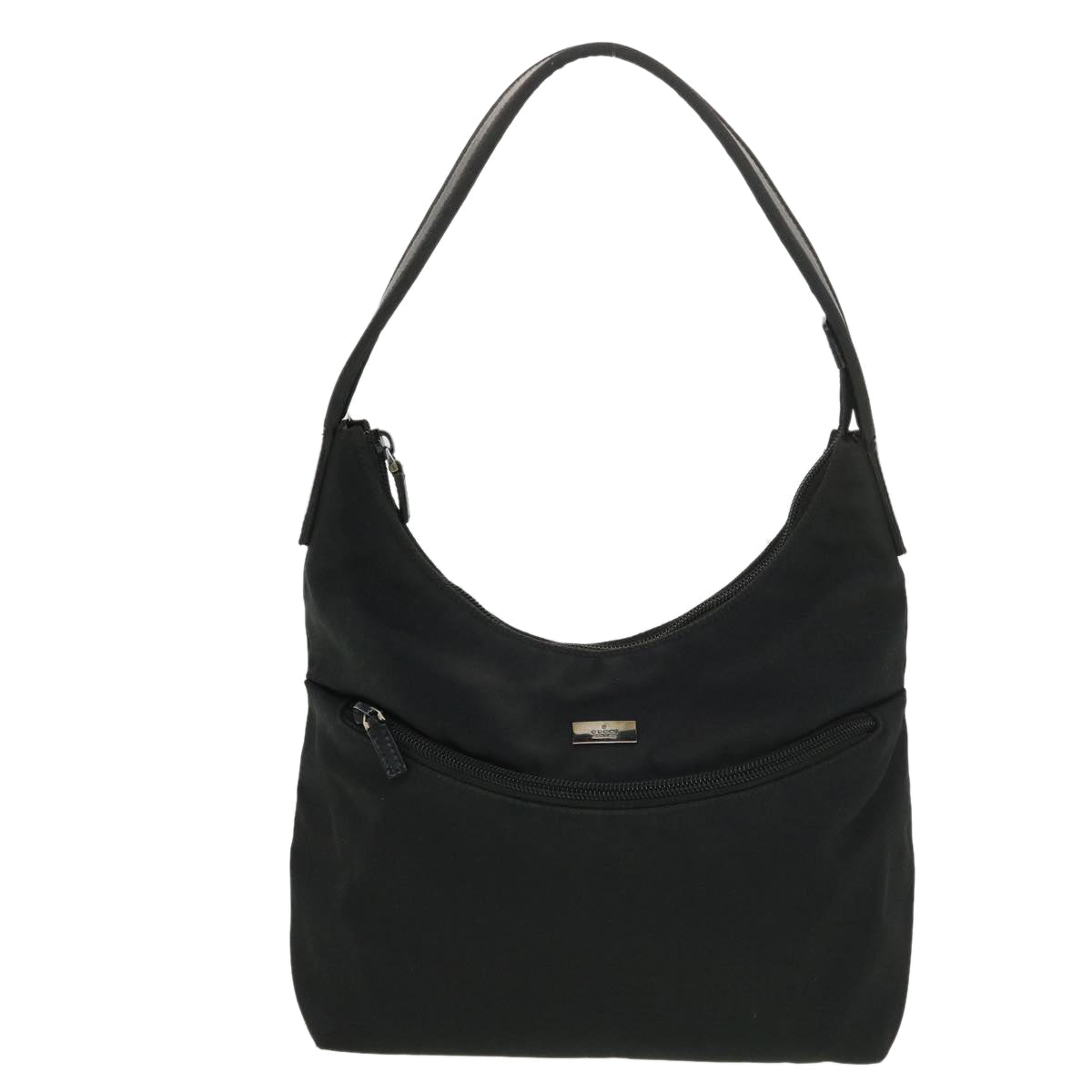 GUCCI Shoulder Bag Nylon Black 0013386 am4146