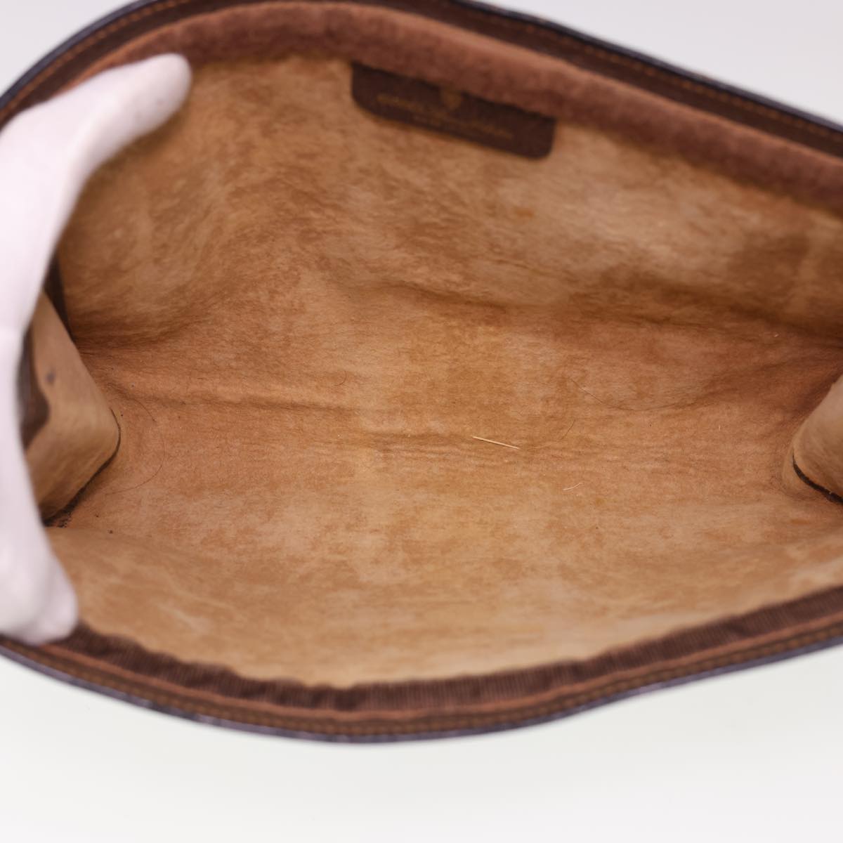 GUCCI GG Canvas Web Sherry Line Clutch Bag Beige Red Green 8901002 am4170