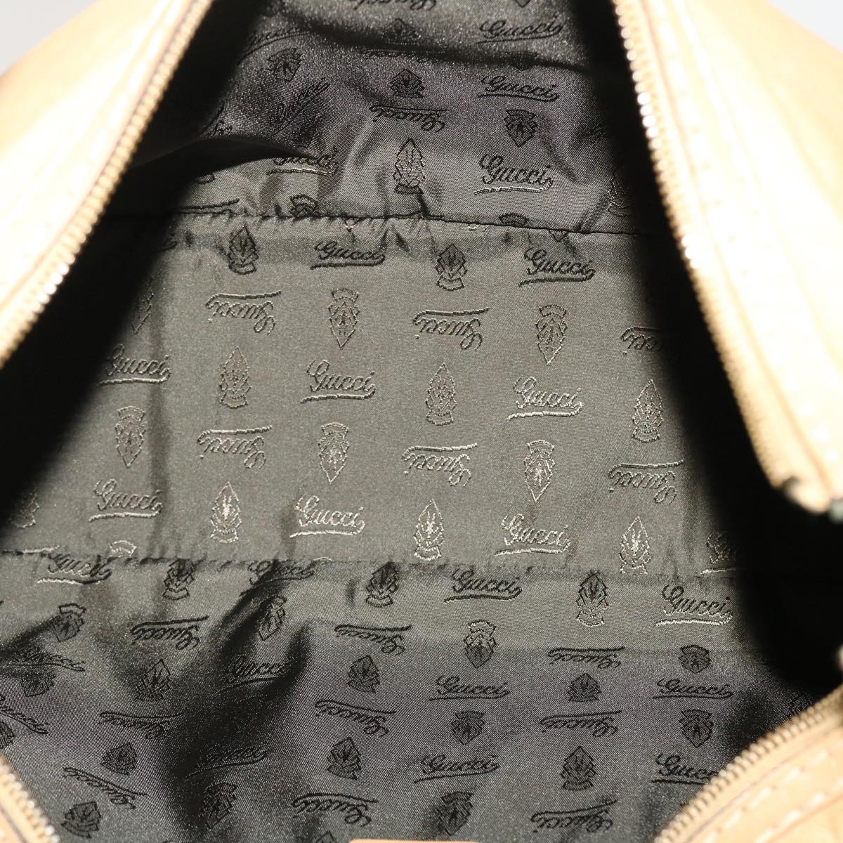 GUCCI Shoulder Bag Leather Brown 204991 am4195