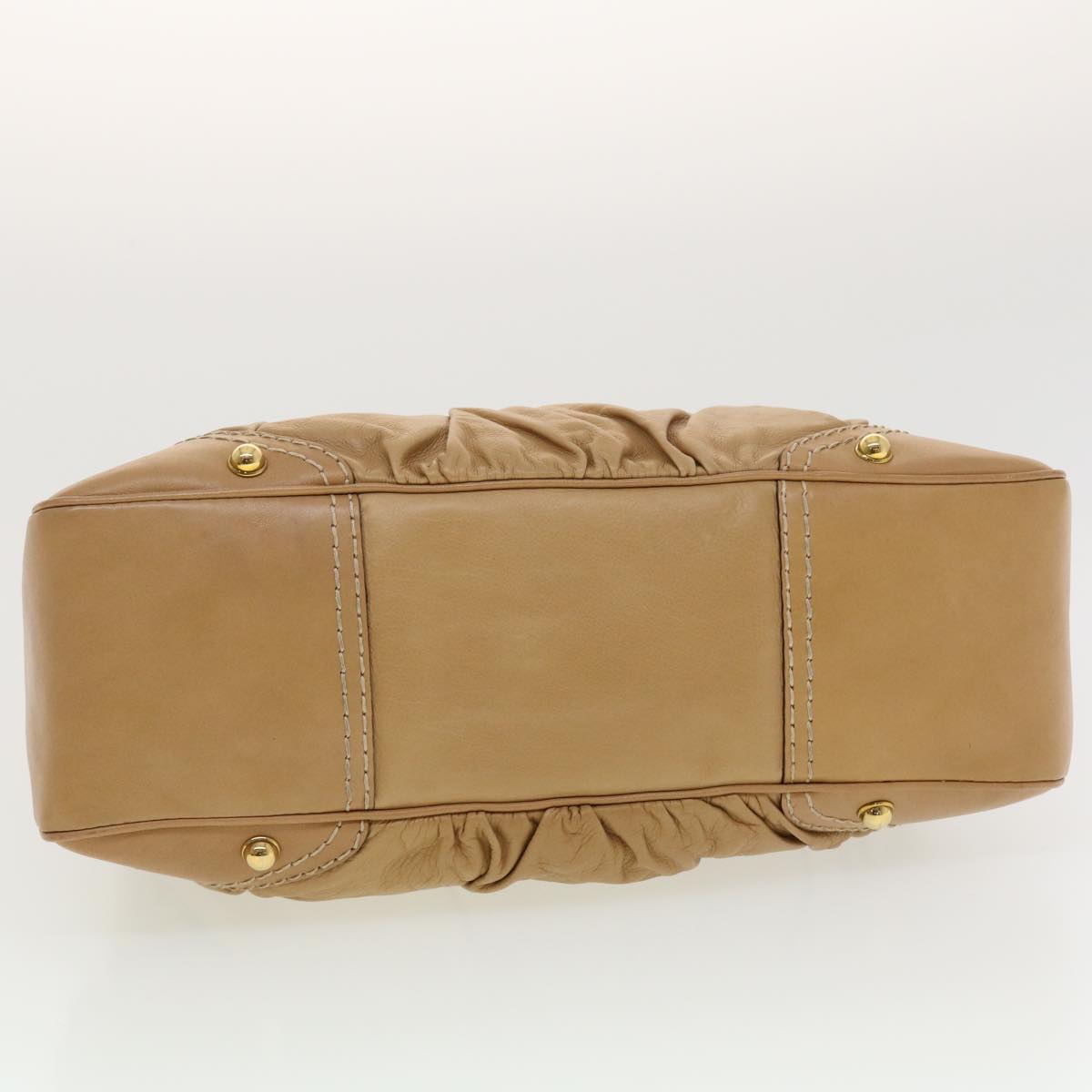 GUCCI Shoulder Bag Leather Brown 204991 am4195
