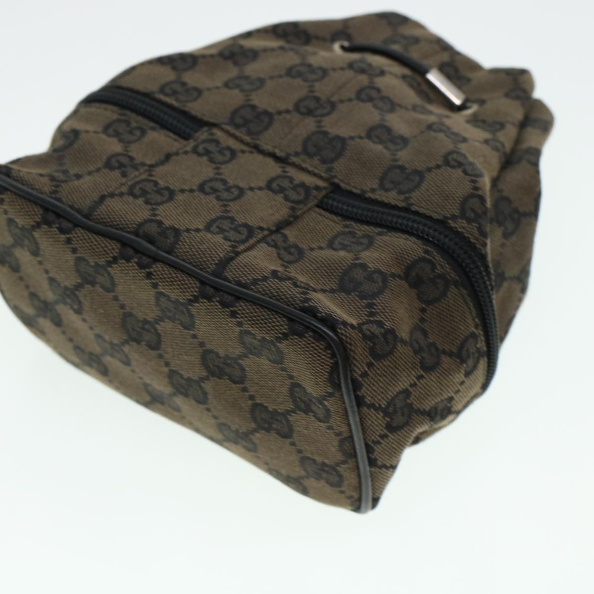 GUCCI GG Canvas Pouch Brown am4309