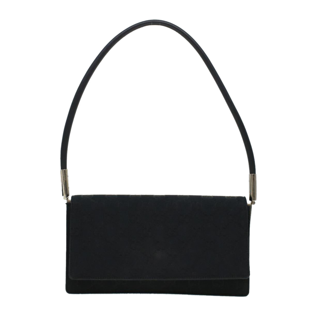 GUCCI GG Canvas Shoulder Bag Black am4339