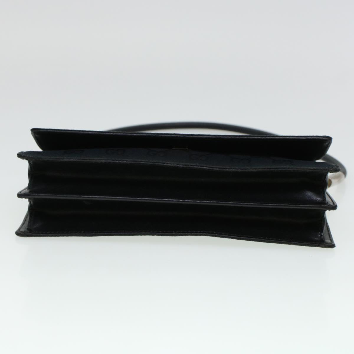 GUCCI GG Canvas Shoulder Bag Black am4339