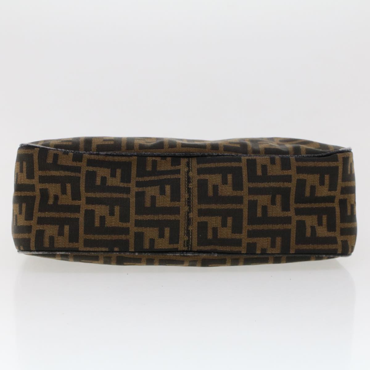 FENDI Zucca Canvas Shoulder Bag Brown am4375