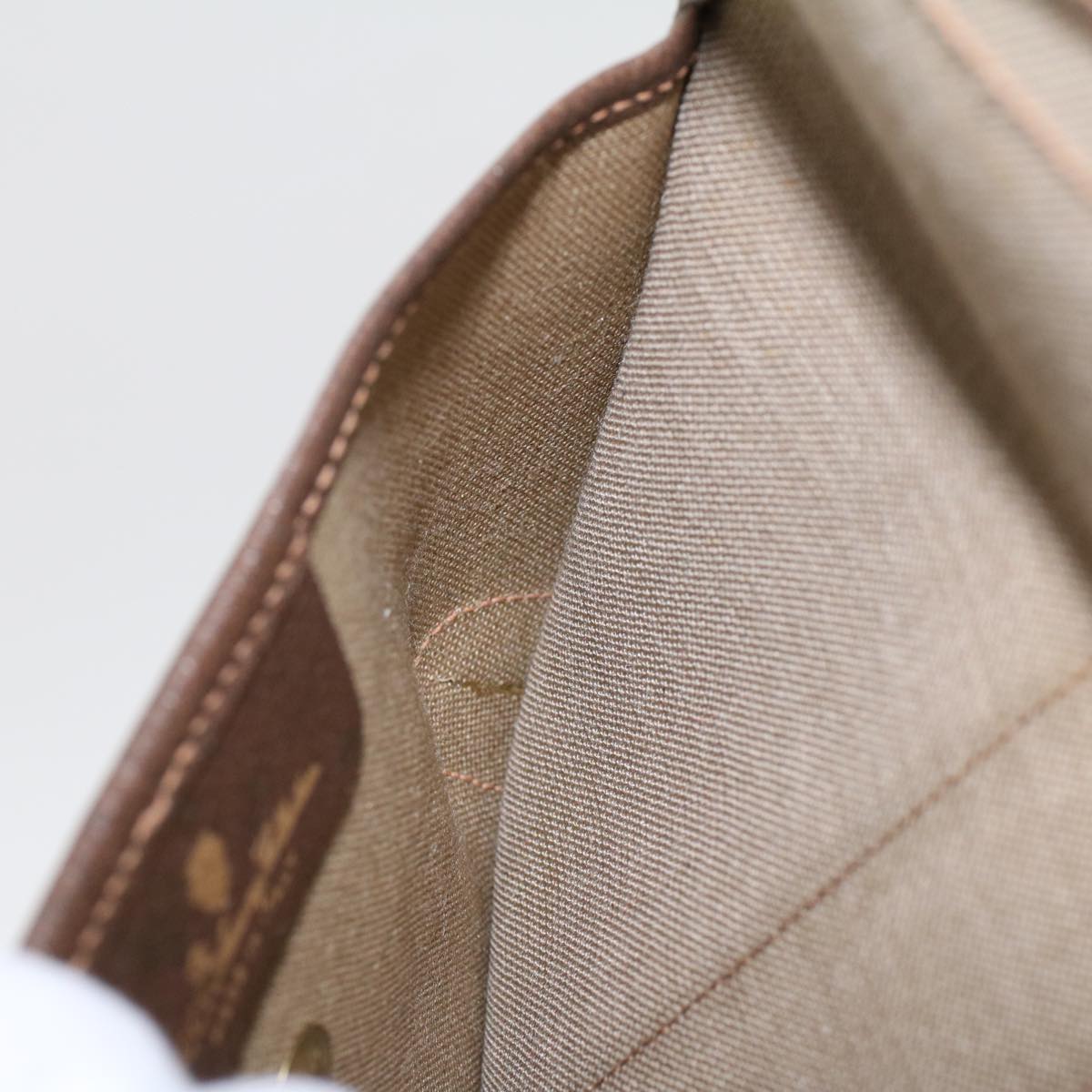 GUCCI GG Canvas Web Sherry Line Pouch Beige Red Green 89.01.021 am4415