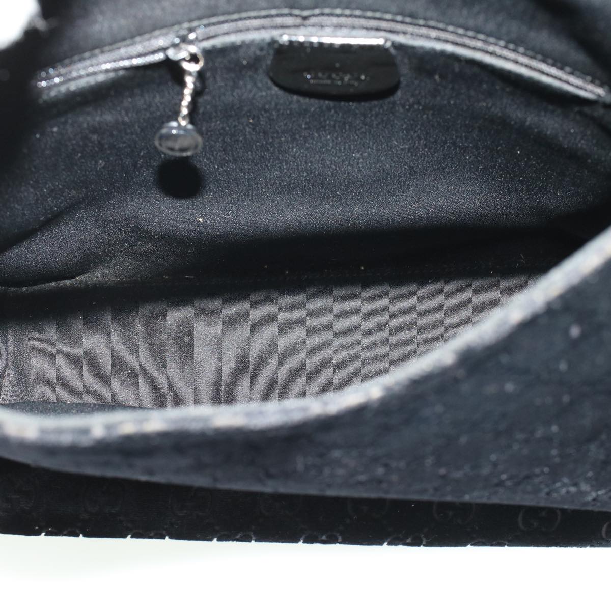 GUCCI GG Canvas Shoulder Hand Bag 2Set Black am4437