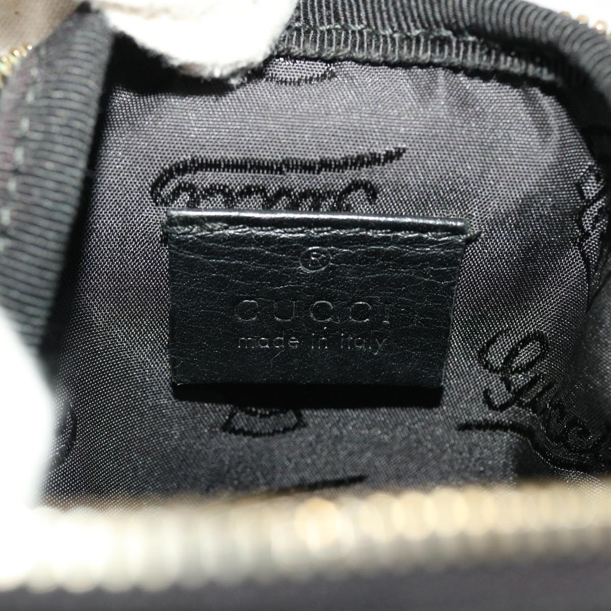 GUCCI GG Canvas Guccissima Waist bag Black 246417 am4450