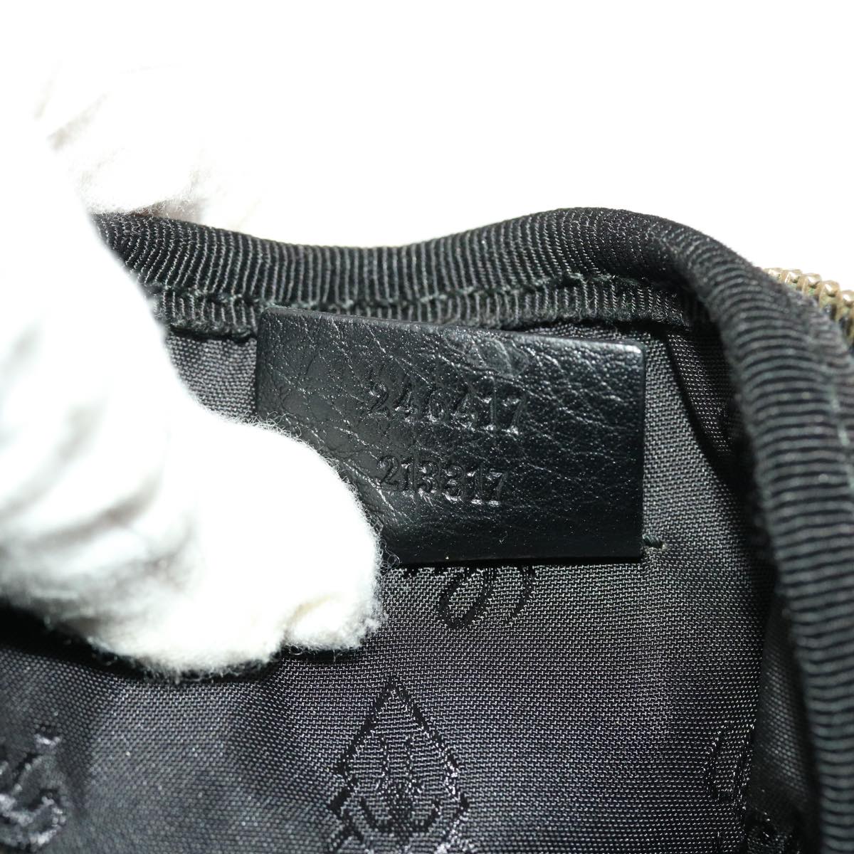 GUCCI GG Canvas Guccissima Waist bag Black 246417 am4450