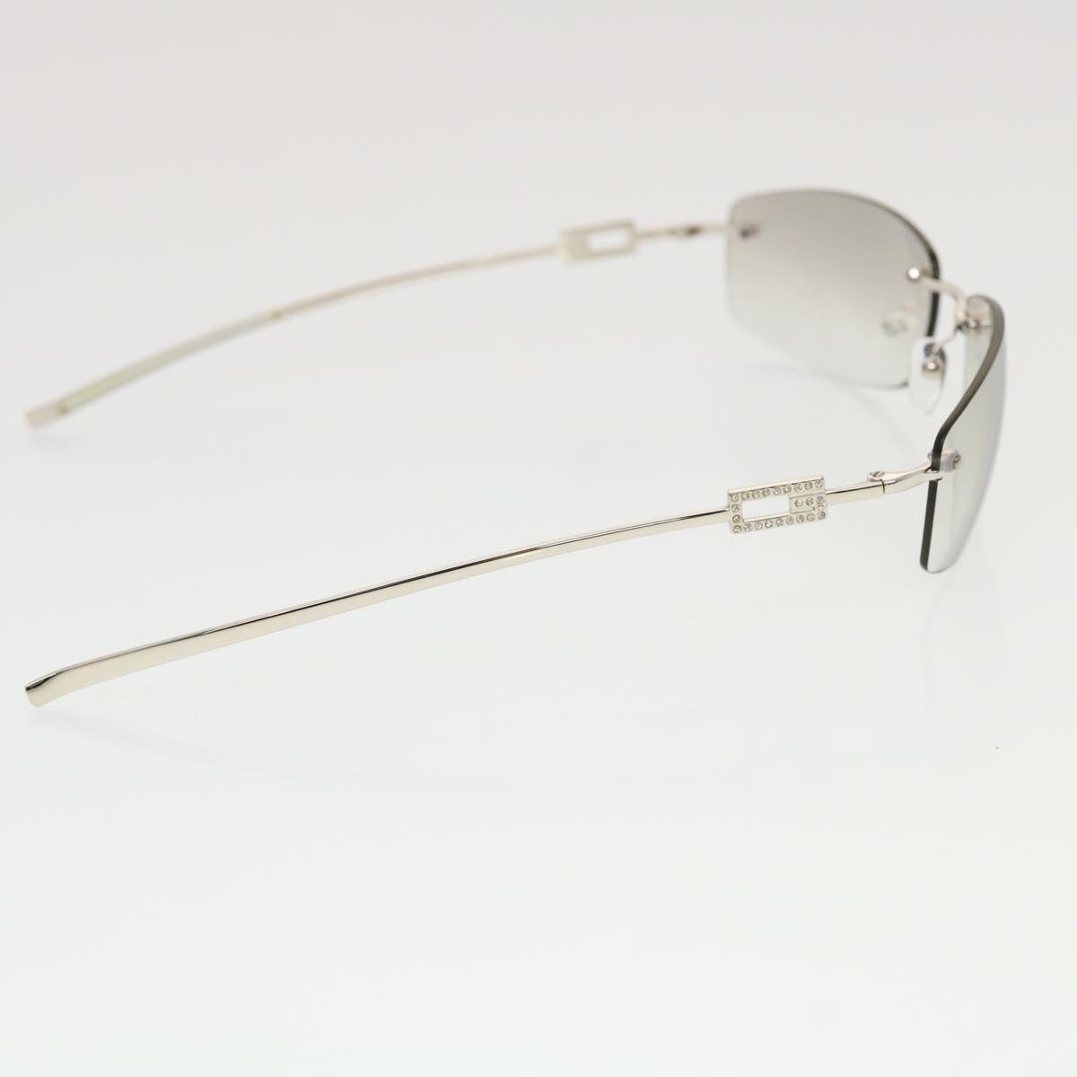 GUCCI Sunglasses Plastic Metal Silver am4458