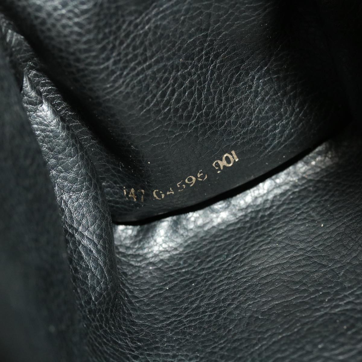 FENDI Pecan Canvas Mini Hand Bag Brown Black am4474