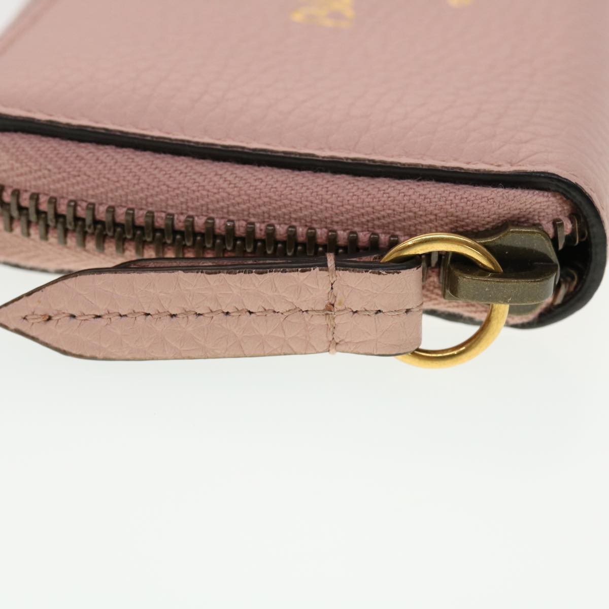 GUCCI Animalie Card Case Leather Pink 546590 am4503
