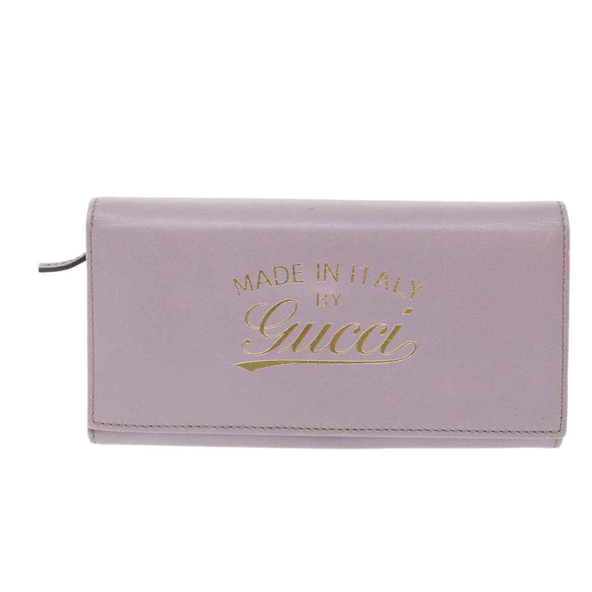 GUCCI Swing Wallet Leather Purple 310021 am4638