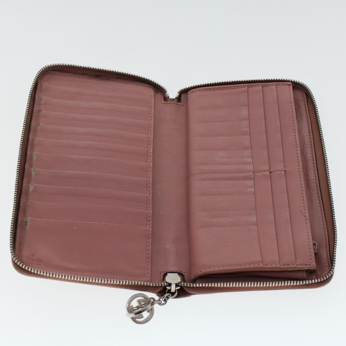 GUCCI GG Canvas Wallet 4Set White Pink Red am4721