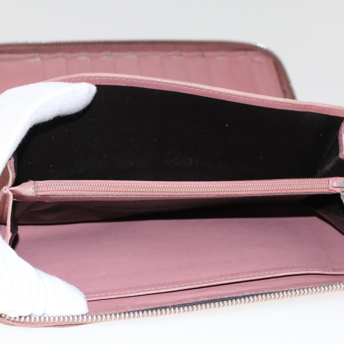 GUCCI GG Canvas Wallet 4Set White Pink Red am4721