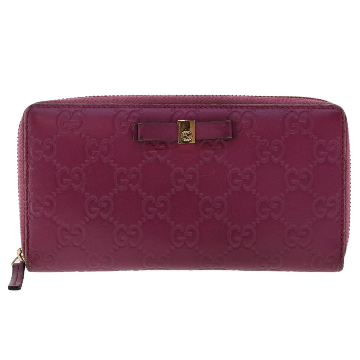 GUCCI GG Canvas Wallet 4Set White Pink Red am4721