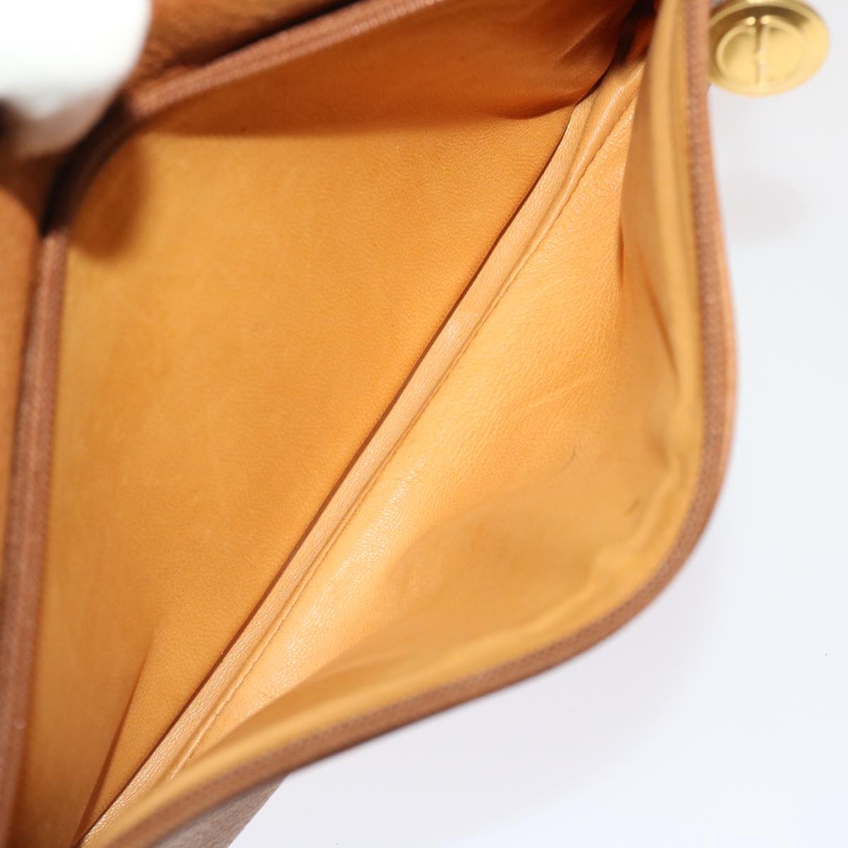 GUCCI Shoulder Bag Leather Brown 001.115.1515 am4732