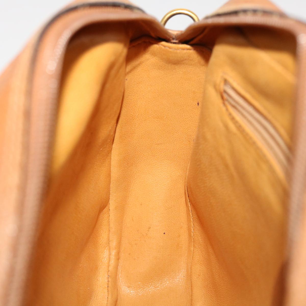 GUCCI Shoulder Bag Leather Brown 001.115.1515 am4732
