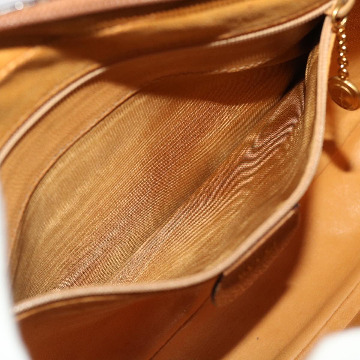 GUCCI Shoulder Bag Leather Brown 001.115.1515 am4732
