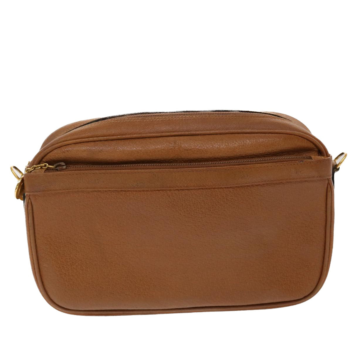 GUCCI Shoulder Bag Leather Brown 001.115.1515 am4732