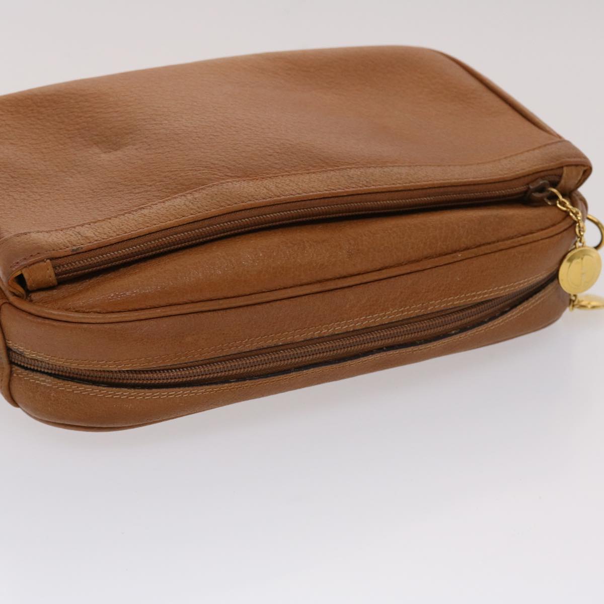 GUCCI Shoulder Bag Leather Brown 001.115.1515 am4732