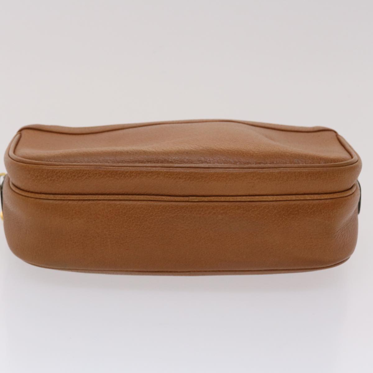GUCCI Shoulder Bag Leather Brown 001.115.1515 am4732