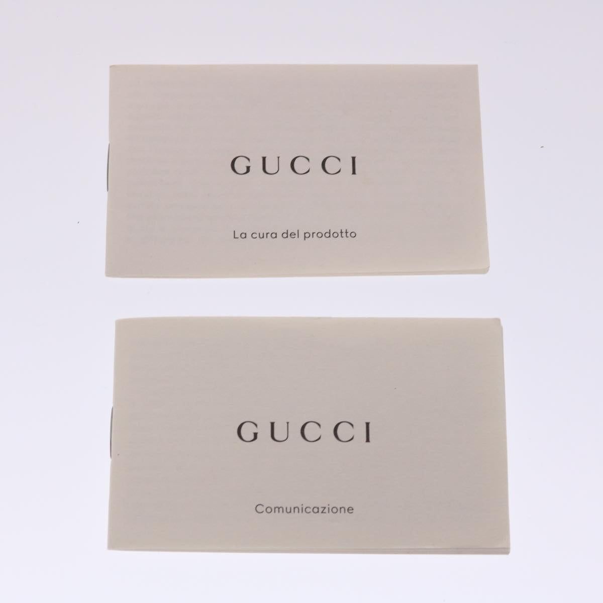 GUCCI Interlocking Chain Shoulder Bag Leather White 607720 am4734