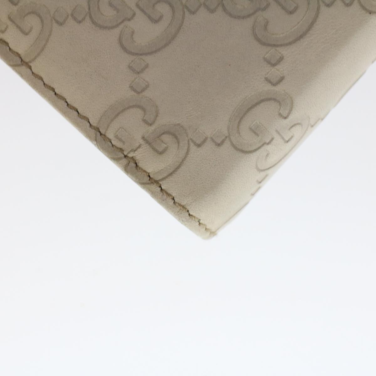 GUCCI GG Canvas Guccissima Day Planner Cover White 115240 am4764