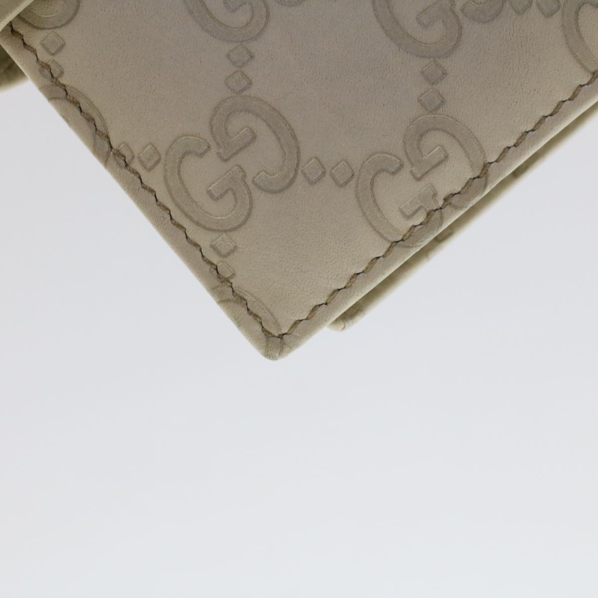 GUCCI GG Canvas Guccissima Day Planner Cover White 115240 am4764