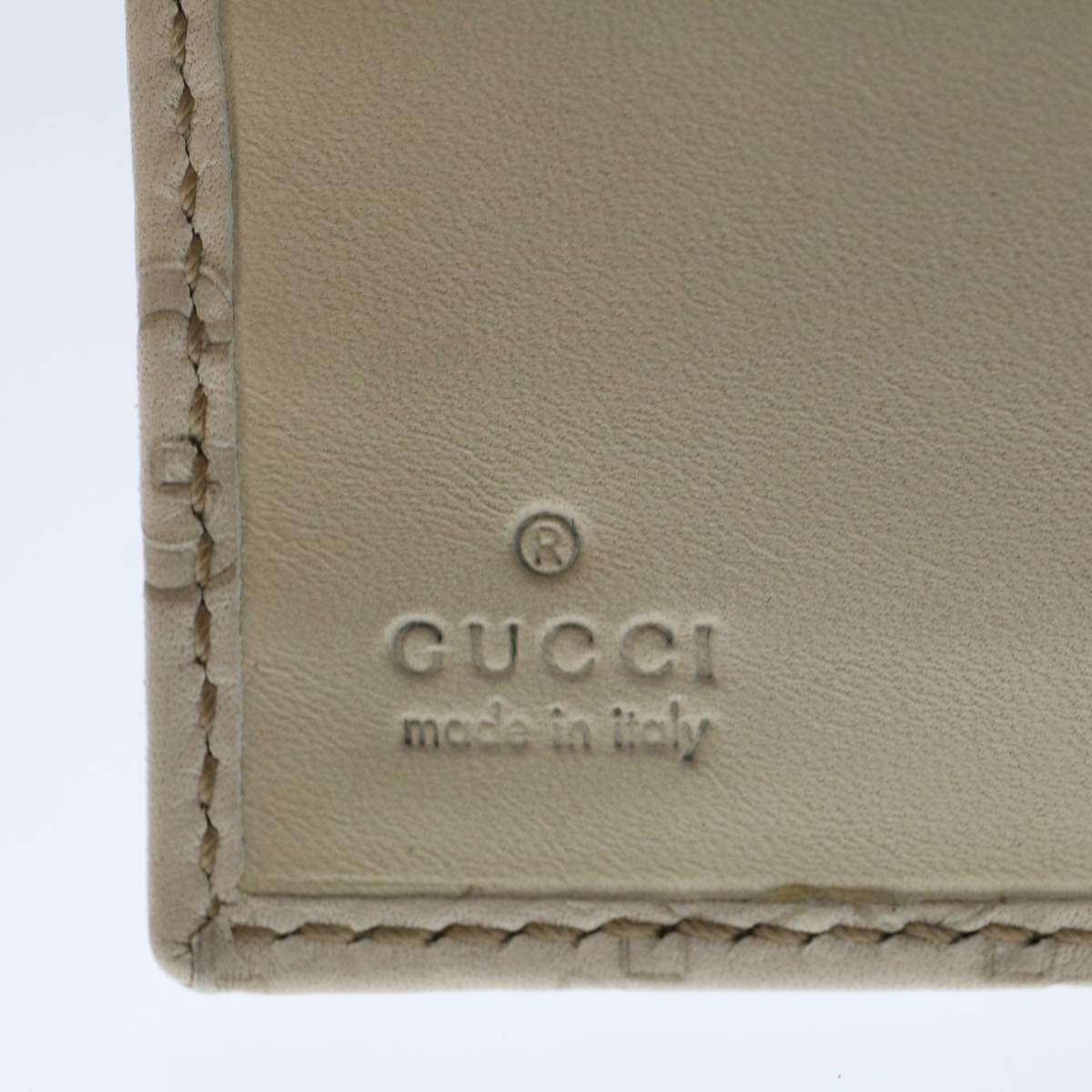 GUCCI GG Canvas Guccissima Day Planner Cover White 115240 am4764