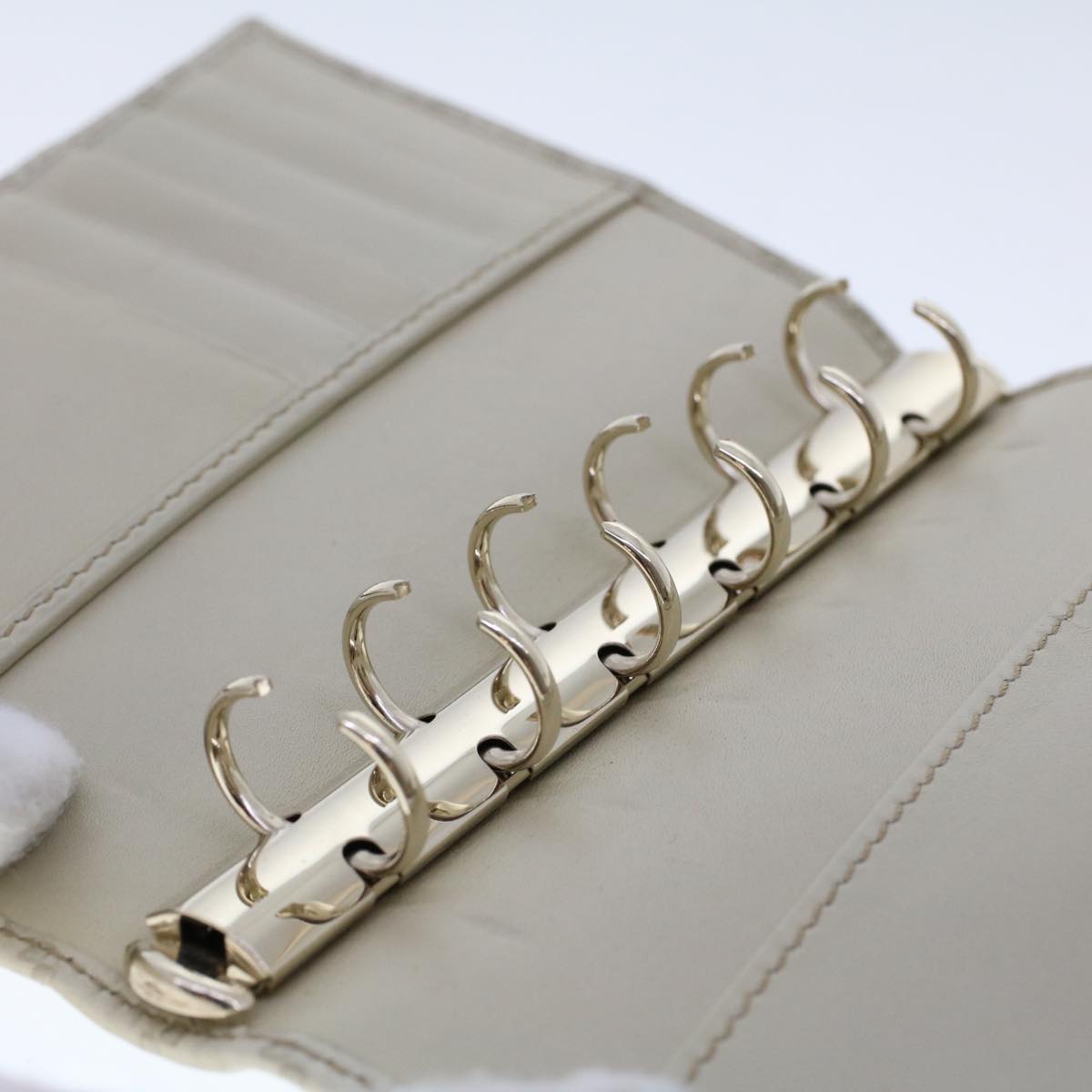 GUCCI GG Canvas Guccissima Day Planner Cover White 115240 am4764
