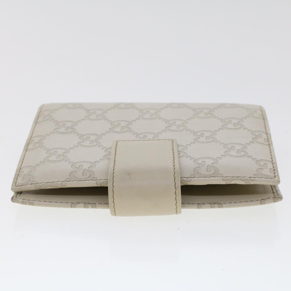 GUCCI GG Canvas Guccissima Day Planner Cover White 115240 am4764