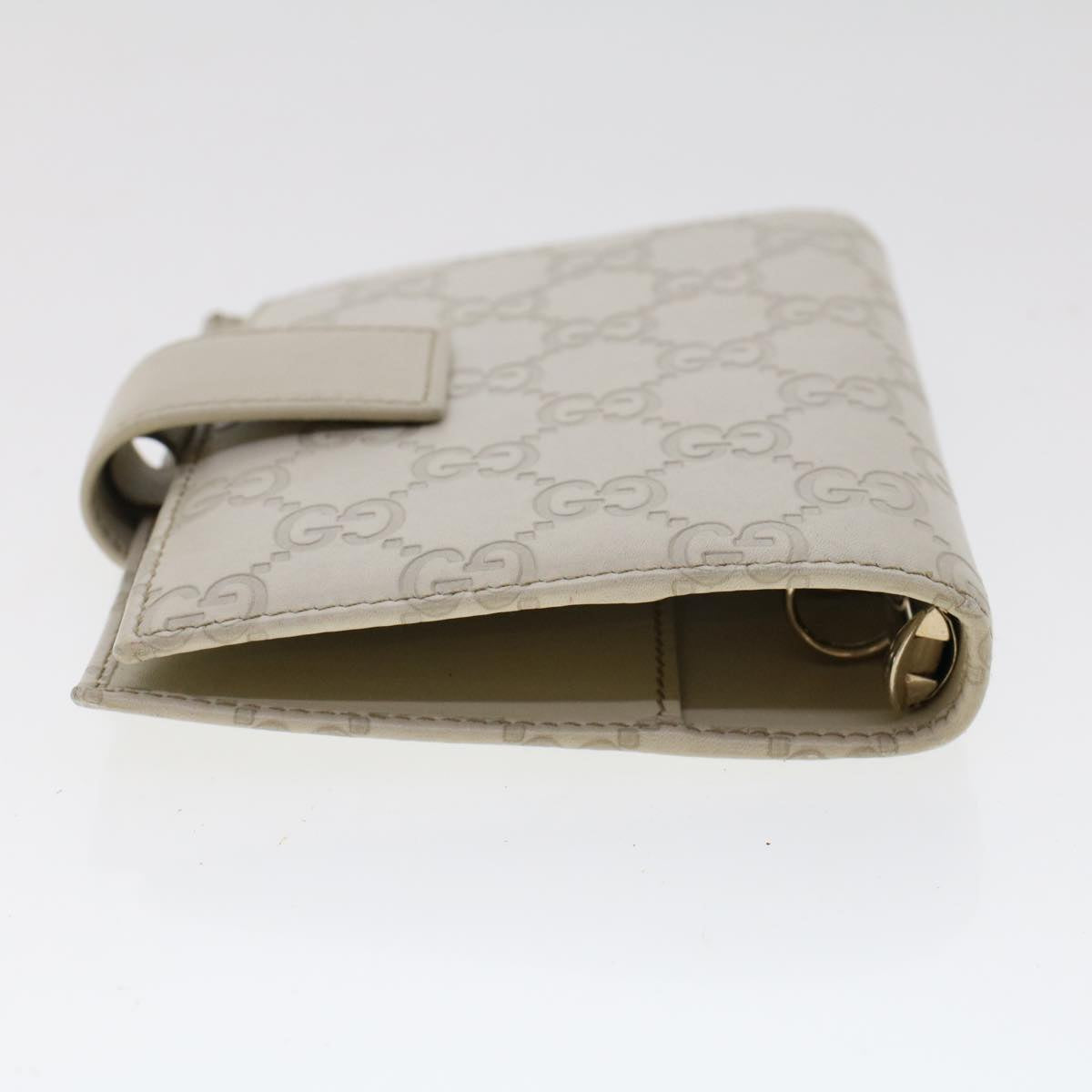 GUCCI GG Canvas Guccissima Day Planner Cover White 115240 am4764