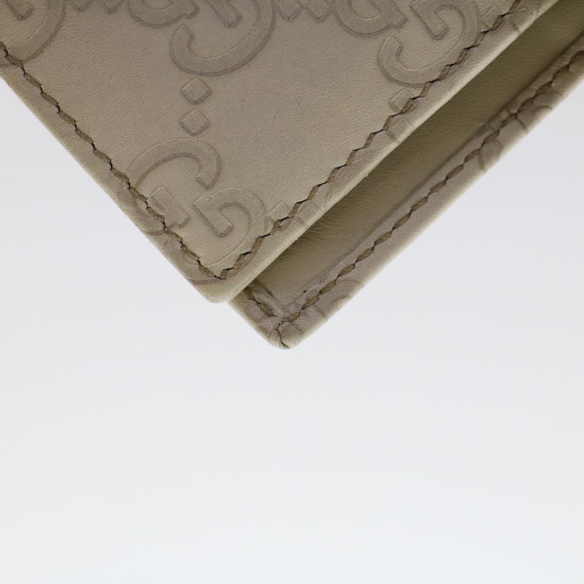 GUCCI GG Canvas Guccissima Day Planner Cover White 115240 am4764