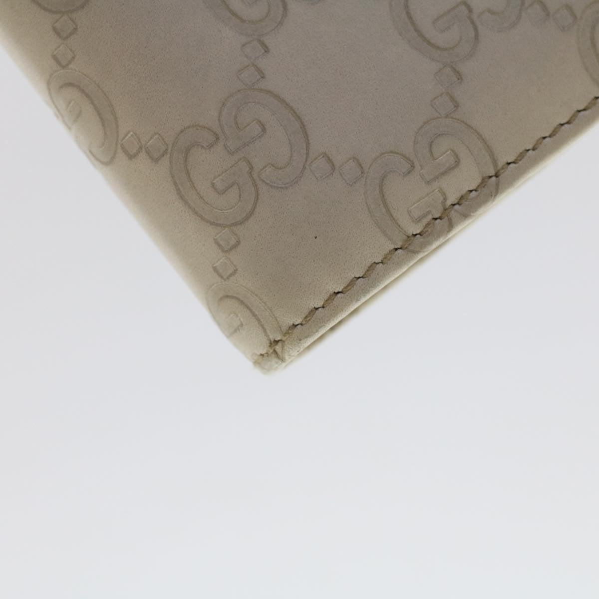 GUCCI GG Canvas Guccissima Day Planner Cover White 115240 am4764