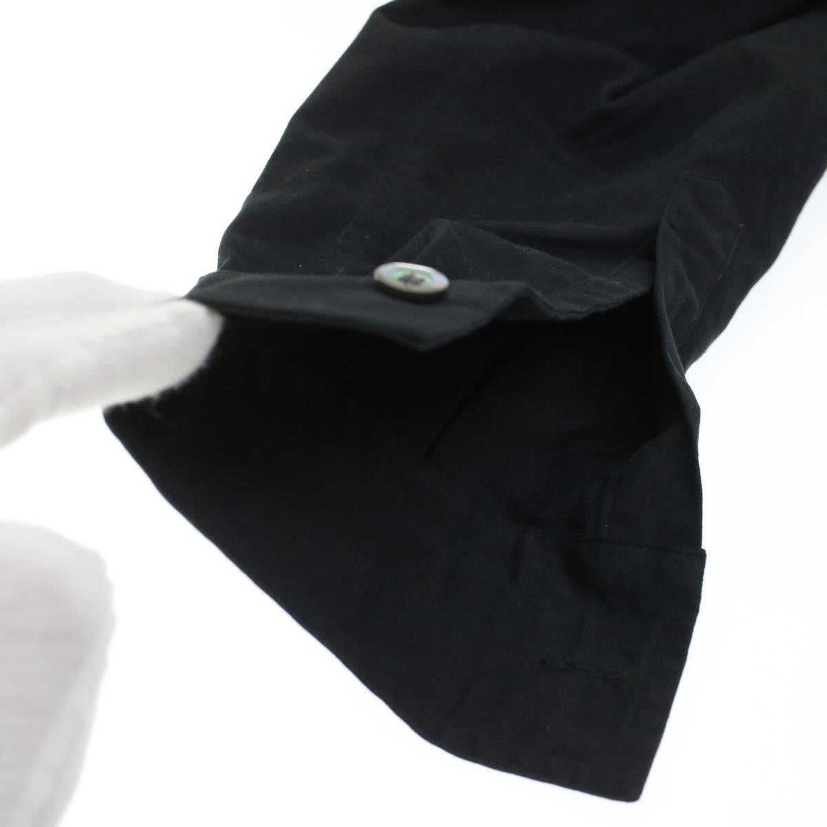 FENDI Shirt Cotton 15.5/39 Black am4785