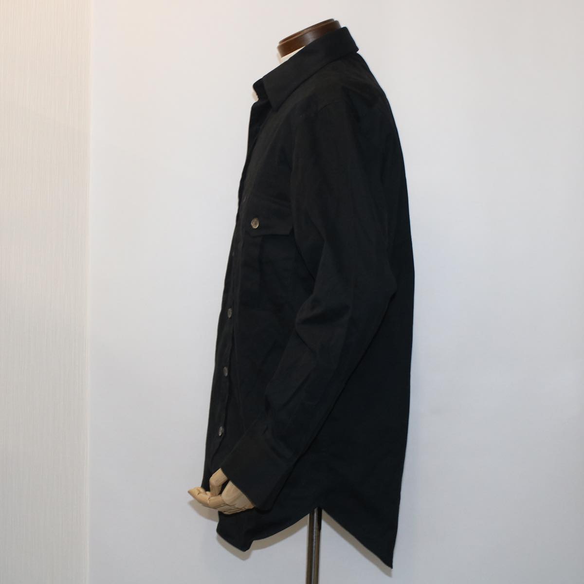 FENDI Shirt Cotton 15.5/39 Black am4785