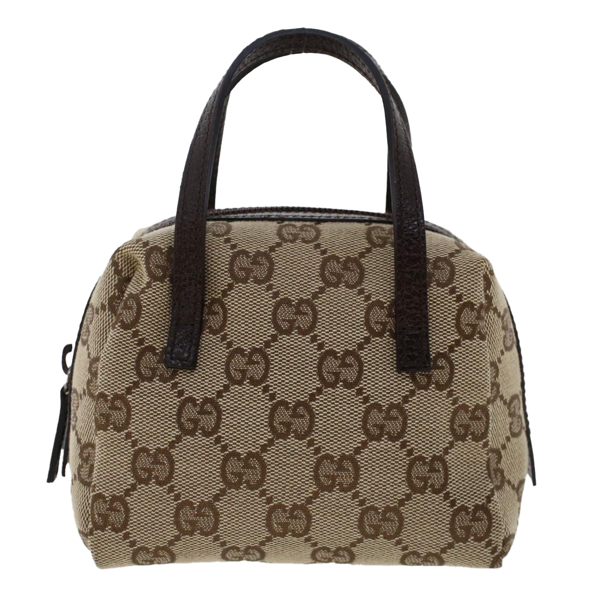 GUCCI GG Canvas Pouch Beige 124541 am4809