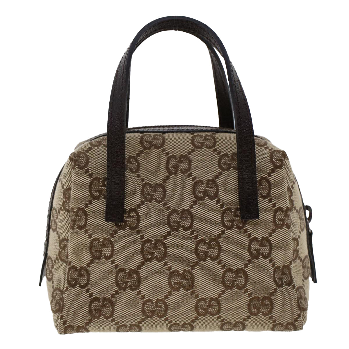 GUCCI GG Canvas Pouch Beige 124541 am4809