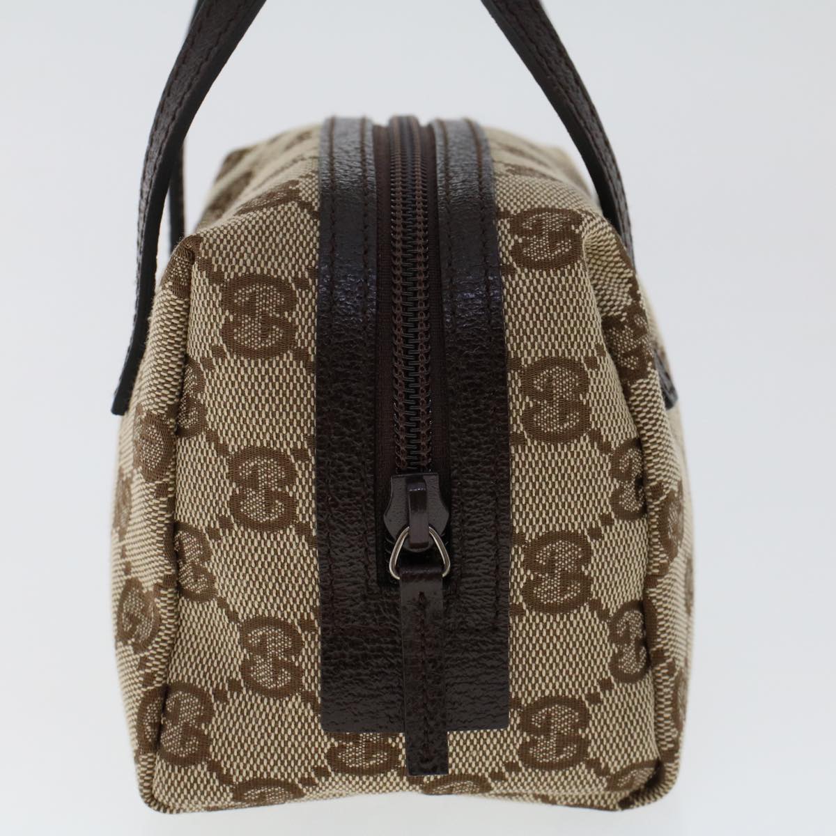GUCCI GG Canvas Pouch Beige 124541 am4809
