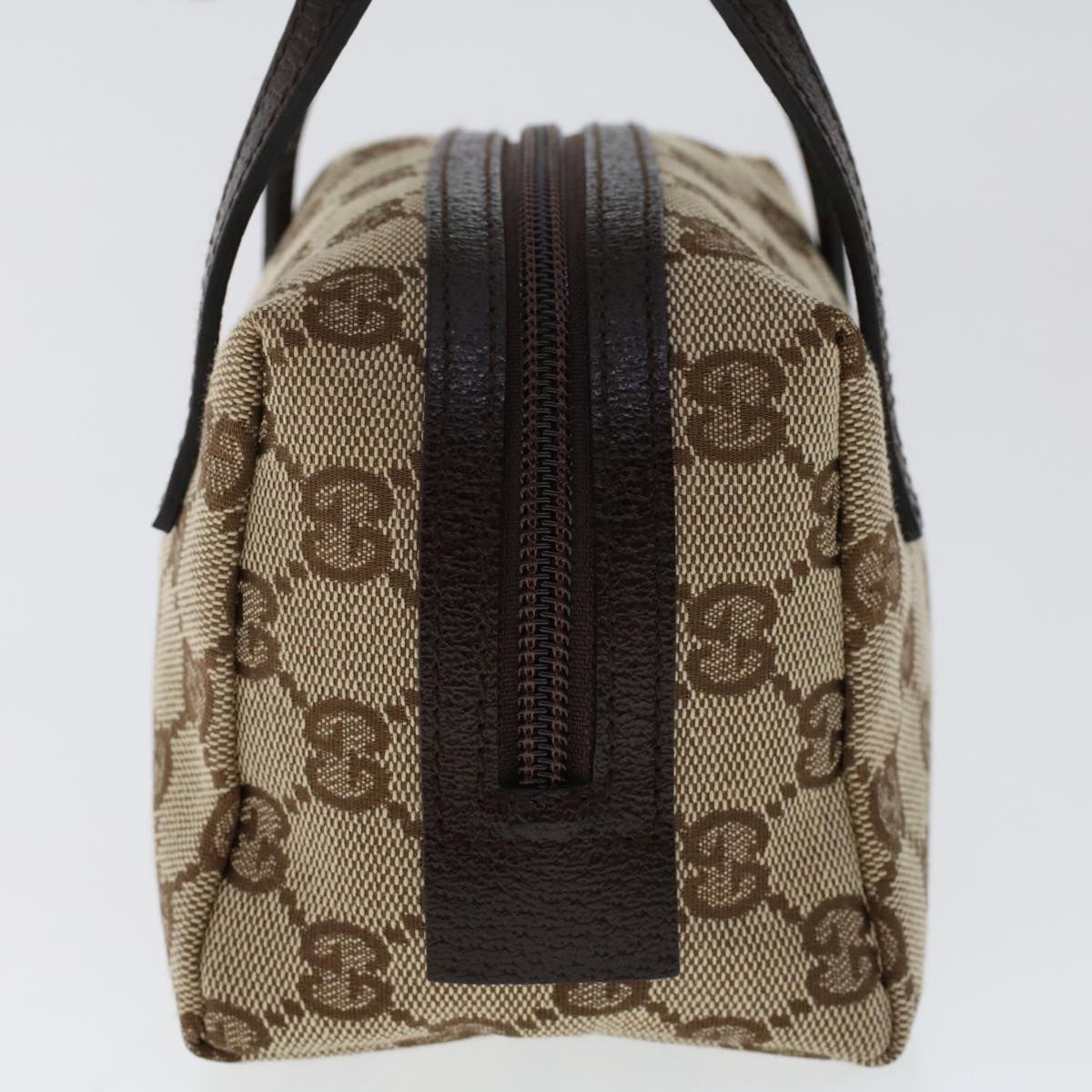 GUCCI GG Canvas Pouch Beige 124541 am4809