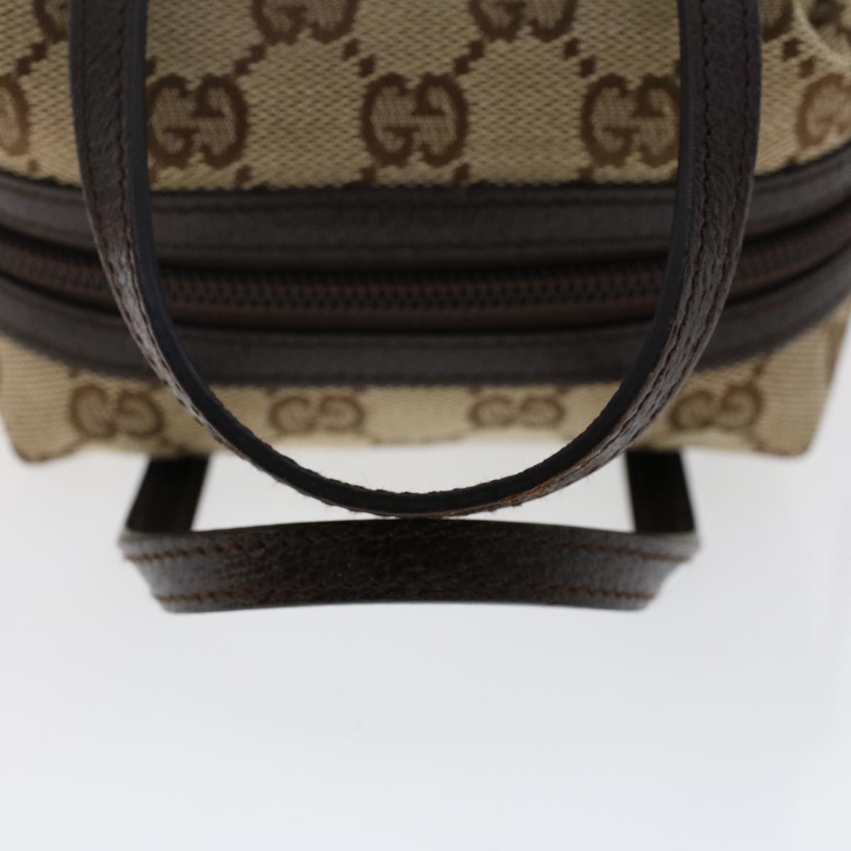 GUCCI GG Canvas Pouch Beige 124541 am4809